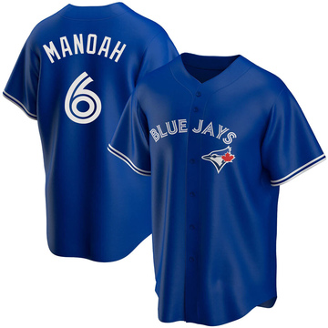 Alek Manoah Signed Toronto Blue Jays Replica Nike White Jersey