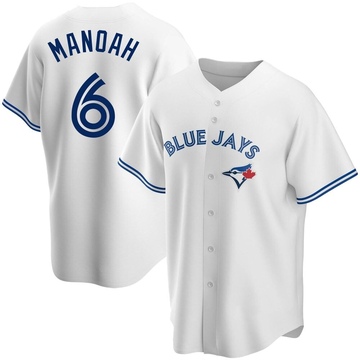 Alek Manoah Signed Framed Toronto Blue Jays Replica Light Blue Nike Jersey