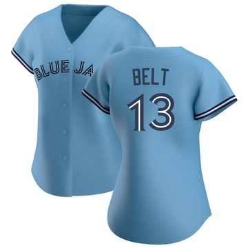 Nike Toronto Blue Jays BRANDON BELT Sewn Baseball Jersey ROYAL –