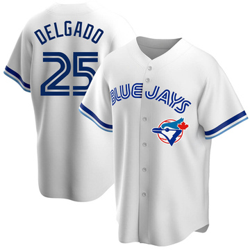 1993 Carlos Delgado Game Worn Toronto Blue Jays Jersey - First, Lot #83402