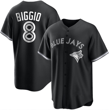 Cavan Biggio Women's Nike White Toronto Blue Jays Home Replica Custom Jersey Size: Medium