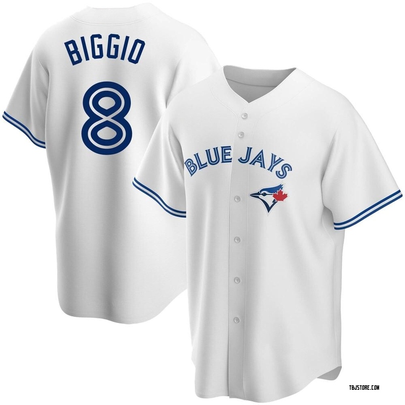 Replica Cavan Biggio Youth Toronto Blue Jays White Home Jersey