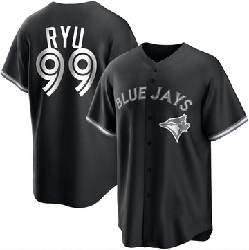 Youth MLB Toronto Blue Jays Hyun-Jin Ryu Nike Royal Blue Alternate Replica  - Jersey - Sports Closet