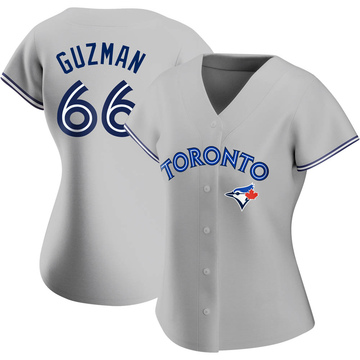 Juan Guzman Men's Toronto Blue Jays Jersey - Black/White Replica