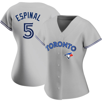 Men's Toronto Blue Jays Santiago Espinal Nike White Official Replica Player  Jersey