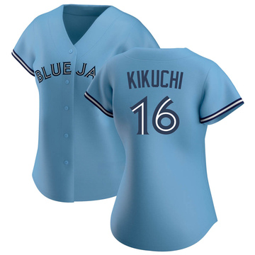 Yusei Kikuchi Team Issued Light Blue Spring Training Jersey 2019 Exhibition  Game - SD @ SEA 3-26-2019